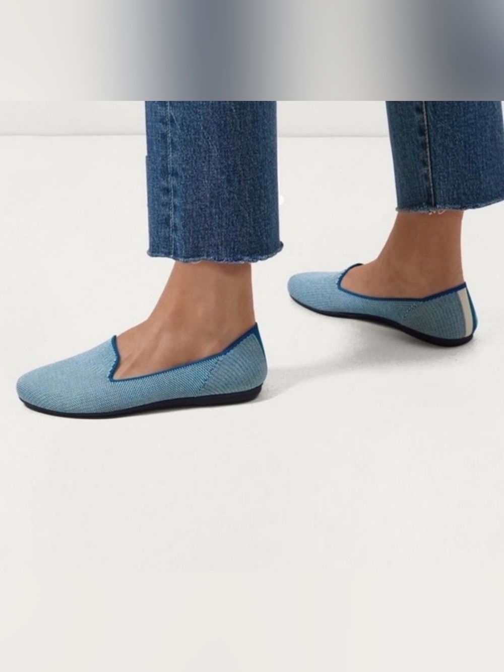 Rothys Indigo Cloud Loafers - Size 9